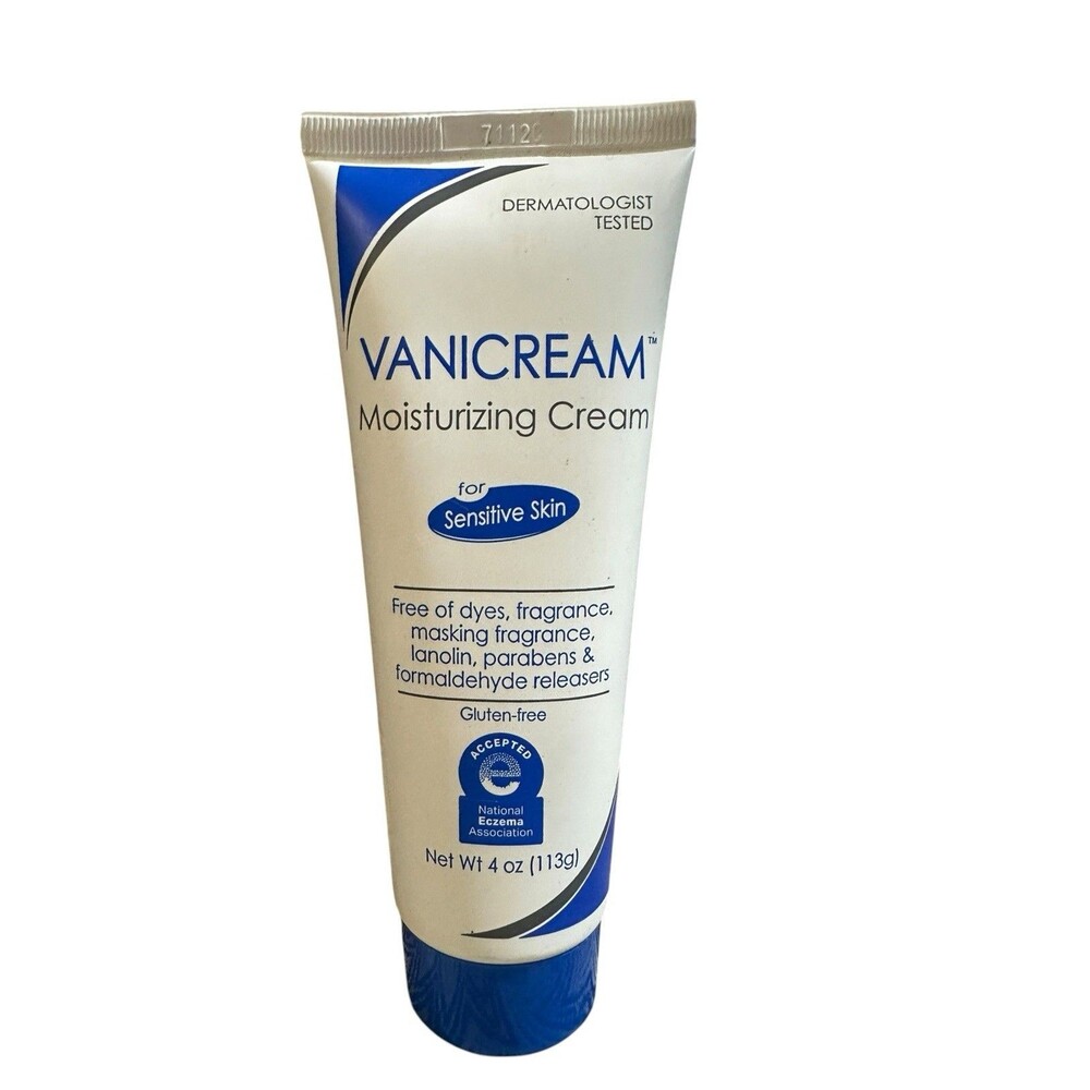 VANICREAM Moisturizing Cream for Sensitive Skin 4oz New Sealed Made In USA